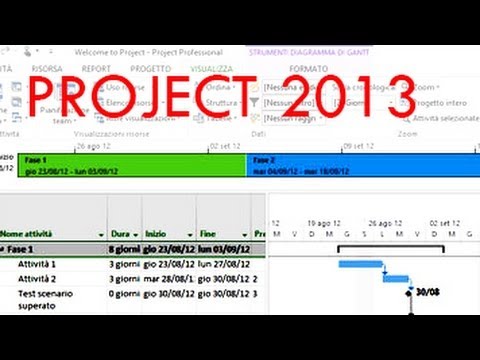 MICROSOFT PROJECT Lezione ZERO