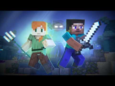 The Underwater Treasure || Alex and Steve Animation