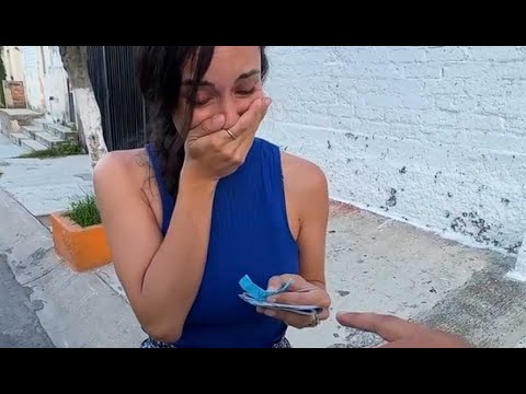 Millionaire tests kindness and changes the life of a girl whose father abandoned her 😭