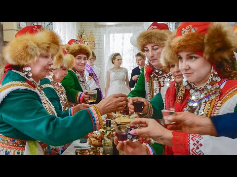 You have never seen such a village, Mari wedding in Russia! Traditions of the Mari people.