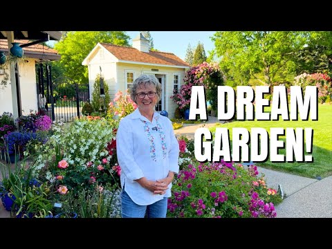 A Gardener's DREAM Garden! 🌿🌸🪴 Stunning Garden Tour from a Master Rosarian!