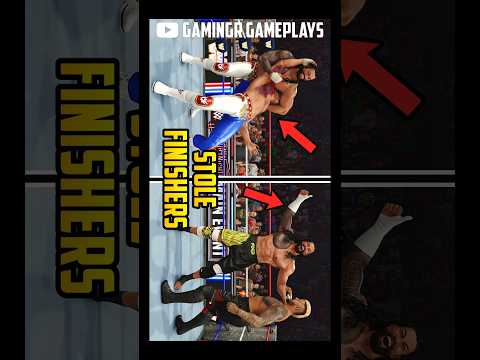 Roman Reigns STOLE 20 Finishers in WWE 2K25 !!! #wwe2k25 #wwe #gaming