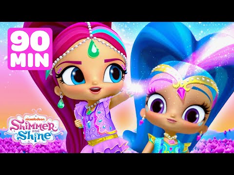 Shimmer's Best Wishes Granted & Genie Adventures! #2 | 90 Minute Compilation | Shimmer and Shine
