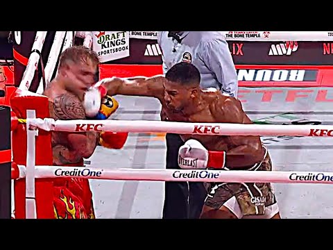 😱🔥 БРУТАЛЬНИЙ НОКАУТ! Огляд бою Ентоні Джошуа - Джейк Пол