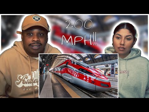 AMERICANS REACT TO TOP 10 HIGH SPEED TRAINS IN EUROPE