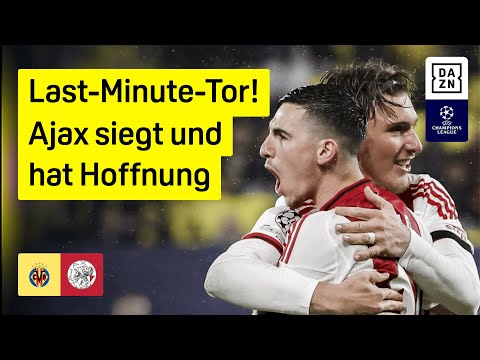 FC Villarreal - Ajax Amsterdam | UEFA Champions League | DAZN Highlights