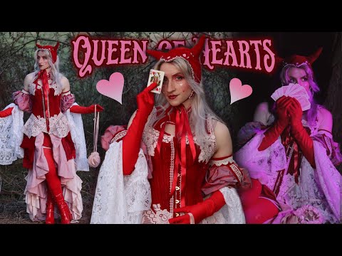 I made a "Queen of Hearts" inspired costume ❤️💕