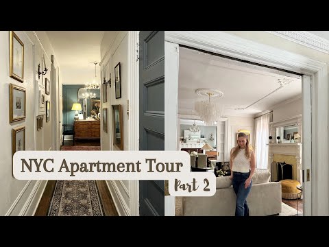 NYC Apartment Tour Part 2- Foyer, Living Room, Hallway & Bedroom
