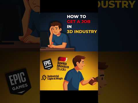 Want a Career in 3D Art? Start Here. 🚀 #3dart #blender3d #gameart