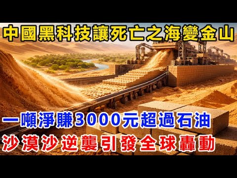 中國黑科技讓死亡之海變金山!一噸淨賺3000元超過石油!沙漠沙逆襲引發全球轟動!