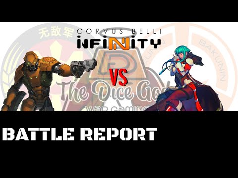 Infinity N4 Battle Report - Invincible Army vs Bakunin - 300 pts, Supplies