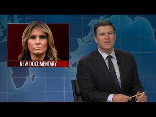 SNL Weekend Update ROASTS Trump & Melania’s Documentary Refuses to Believe Trump Likes the Movie