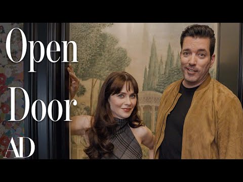 Inside Zooey Deschanel & Jonathan Scott’s NYC Home | Open Door | Architectural Digest