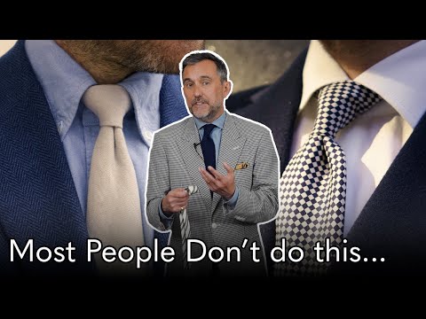 Avoid RUINING Your Tie with These Key Tips