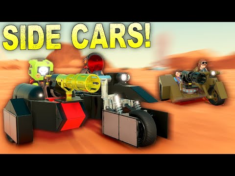 2v2 Motorcycle SIDECAR Battle!