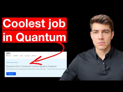How I would get this job as a Quantum Engineer