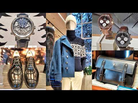 Men's Fashion Inspiration: Hermes, Breguet, Rolex, Paul&Shark, Omega, Ferragamo, Boggi...