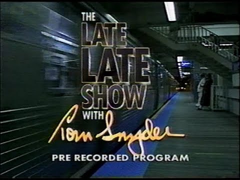 The Late Late Show Tom Snyder May 7 1997