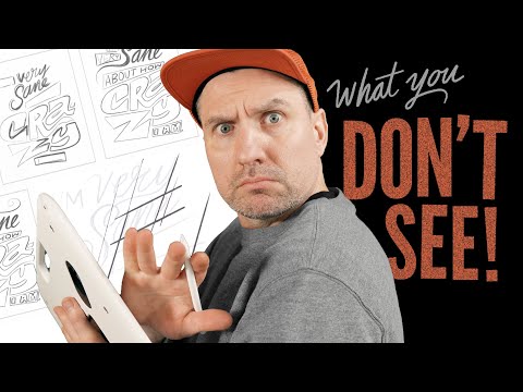 My Hand Lettering Process: All my secrets!