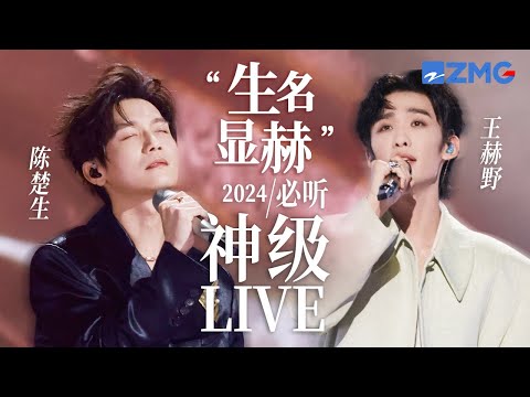 【陈楚生 x 王赫野】“生名显赫”2024必听神级LIVE现场!当深情嗓与磁性嗓相遇! 绝对实力的“碰撞” 共同延续音乐故事! #陈楚生 #王赫野 20240820