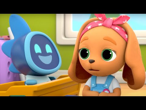 Как Викки создала робота-друга - КОШЕЧКИ-СОБАЧКИ - все серии - сборник мультфильмов