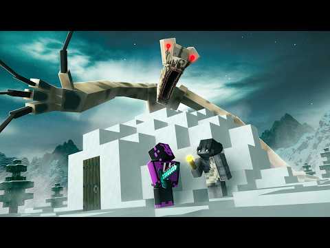 Conquering The Ice Bear in Minecraft