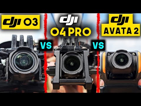 DJI O4 Pro vs O3 vs Avata 2 - Signal Test + Image Comparison