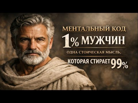 Ментальный код 1% мужчин: Одна стоическая мысль, которая стирает 99% вашего внутреннего шума
