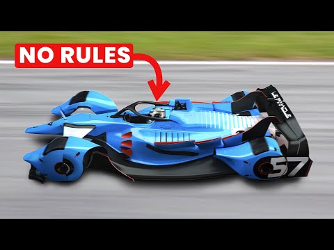 Someone Designed The Perfect F1 Car (No Rules)