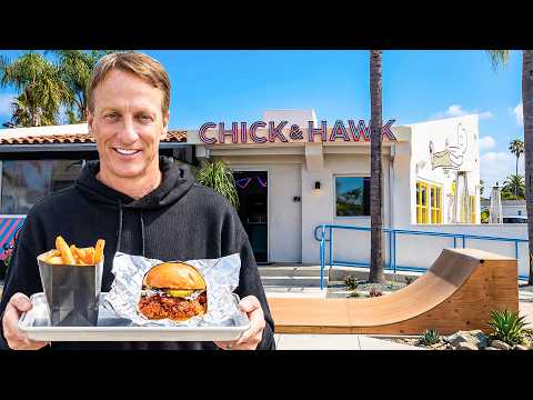 Is Tony Hawk's Restaurant Any Good? Ft. Neen Williams, Bam Margera, Tony Hawk and More!
