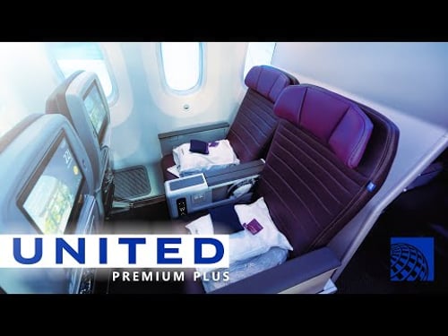 United Airlines 787 Premium Plus | San Francisco to Tokyo