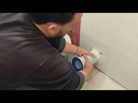 أحدث طريقه لتثبيت القاعده الأفرنجي بدون مسامير #أعمال_سباكه #سباكه_حديثه #سباكه_اون_لاين