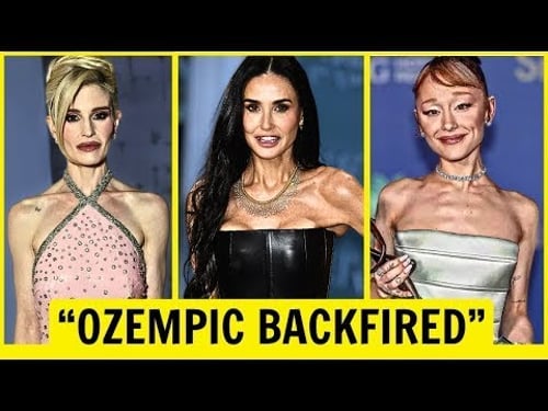 10 Most SHOCKING Celebrity Ozempic Transformations of 2025 That Went Too Far Then & Now 2026