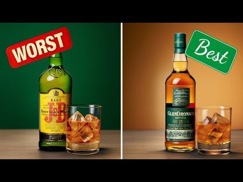 15 Famous Scotch Brands Ranked Worst to Best!