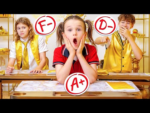 Fun Adventure at a RICH School! 🏫✨ Explore Secret Rooms & Games