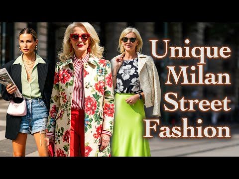 🇮🇹 Italian Street Fashion Summer 2025 – What Stylish People Are Wearing in Milan. Milan Fashion VLOG