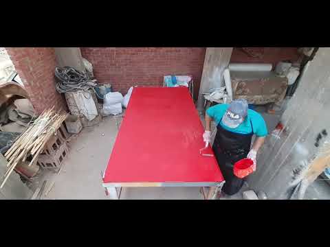 طريقة تصنيع اللواح الفيبر جلاس جميع الأنواع والاشكال