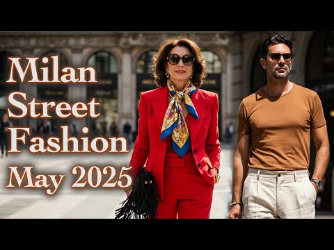 ☀️ Italian May Street Style 2025 – Top Spring Summer Outfits. Beautiful Fashion for any age