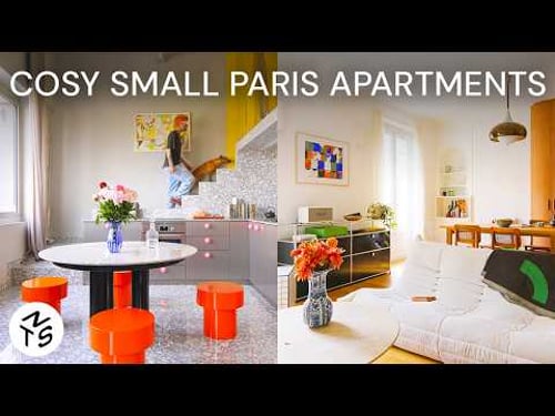 1+ Hour Must See Small Paris Apartments