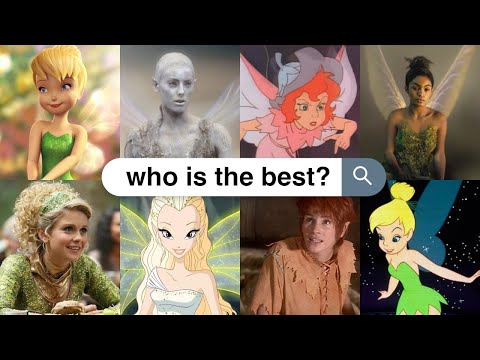ranking 10 different versions of tinker bell ⏰🧚🏻✨