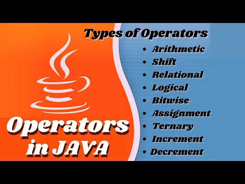 Operators in Java (In HINDI) || Types of Operators in Java - in Details