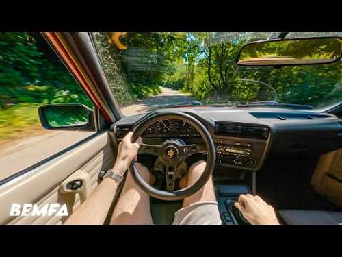 BMW E30 318is - POV Summer Drive | Intake + Exhaust Sound | 4K