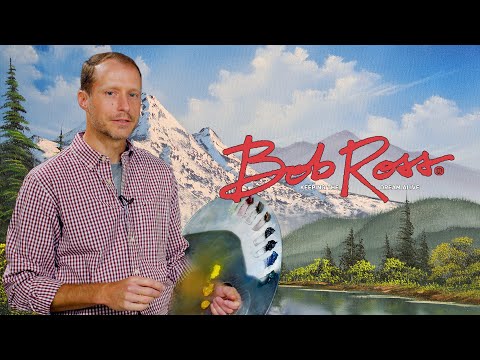 Keeping The Bob Ross Dream Alive | Towering Mountain Reflections