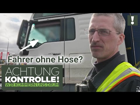 "Der zieht sich seine Hose an!" LKW-Fahrer pinkelt während der Fahrt? | Achtung Kontrolle