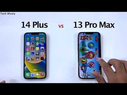 iPhone 14 Plus vs 13 Pro Max - SPEED TEST