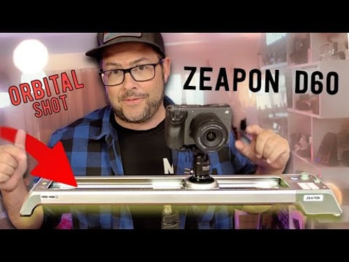Easiest Motorized Slider... Zeapon EVO D60 with 125° Orbital Shot!