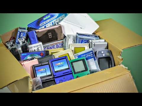 Unboxing $500 of Japanese GameBoys!