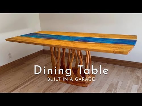 Trying to Build a $2000 Dining Table in My Garage - My Biggest Challenge Ever