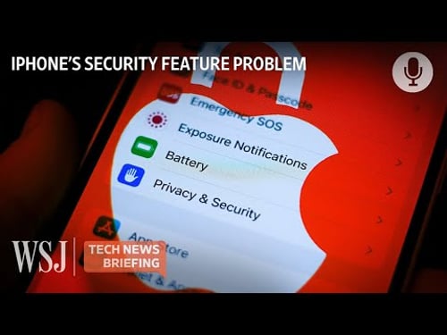 How iPhone Recovery Keys Help Thieves Lock Users Out of Apple Accounts | WSJ Tech News Briefing
