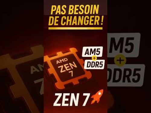 AMD Zen 7 compatible avec AM5 et DDR5??? La rumeur qui donne de l'espoir aux gamers ! #AMD #gaming